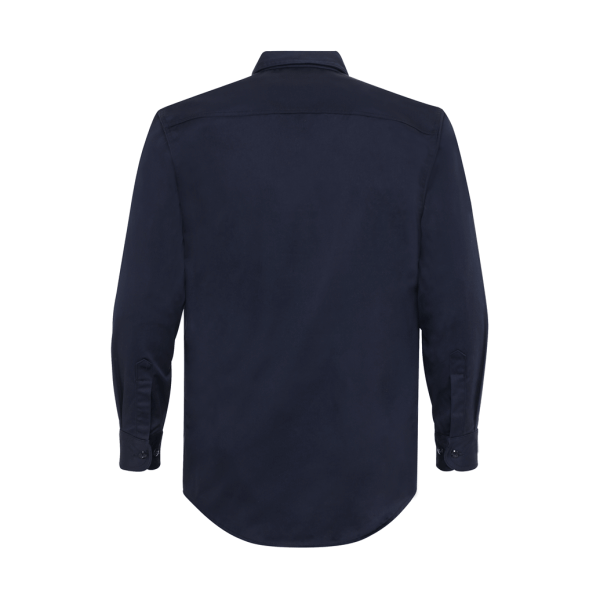 Navy Long Sleeve Grupo Mexico Shirt For Men
